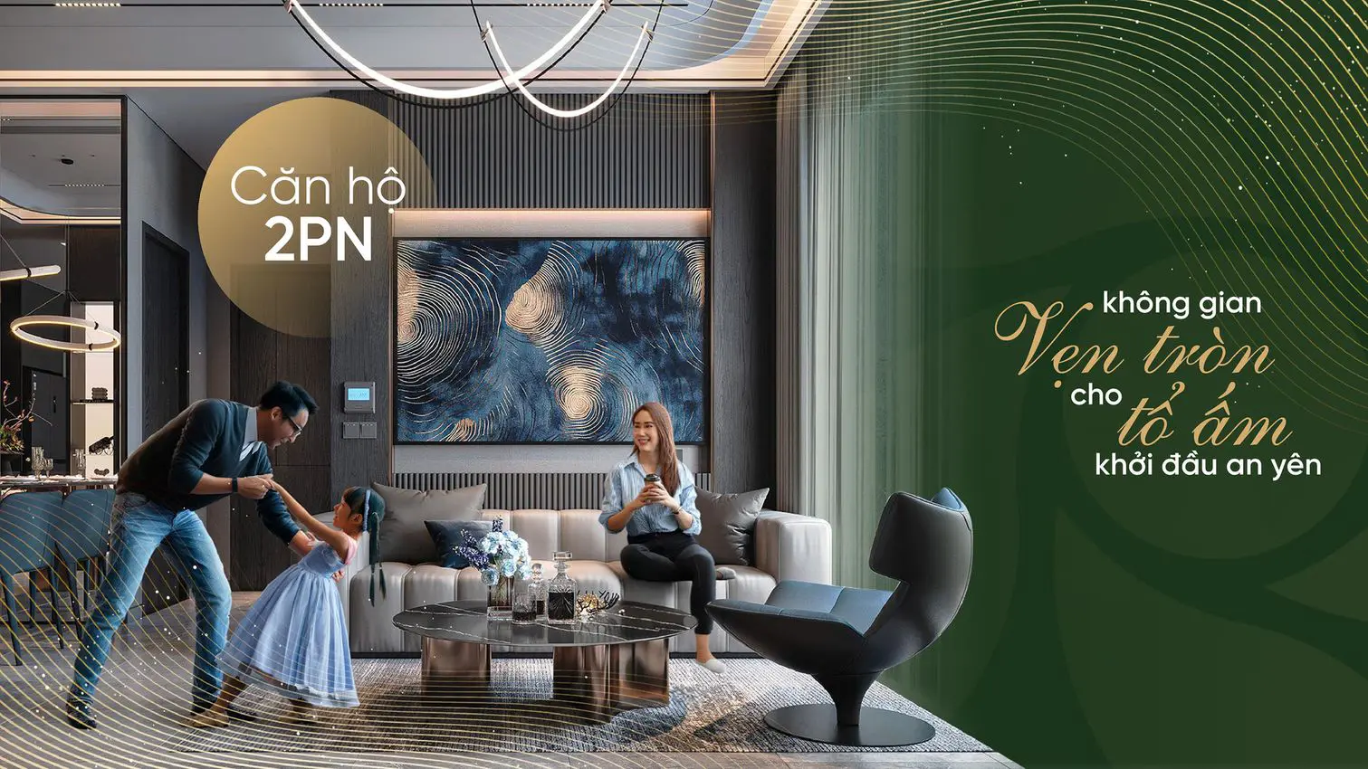 Căn hộ 2PN A&T Saigon Riverside 