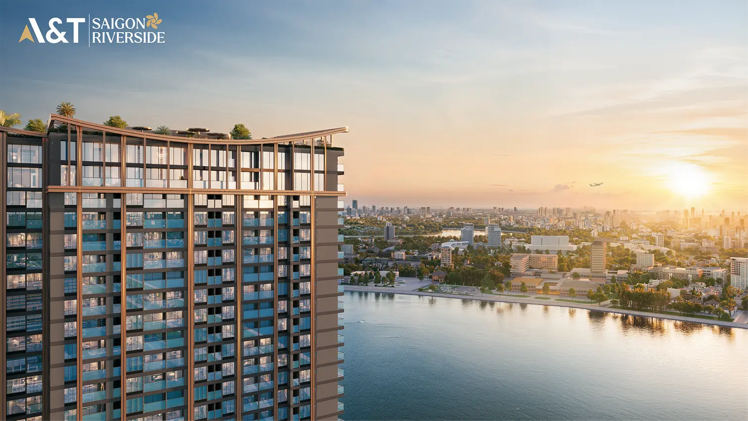 Phối cảnh căn hộ A&T Saigon Riverside 