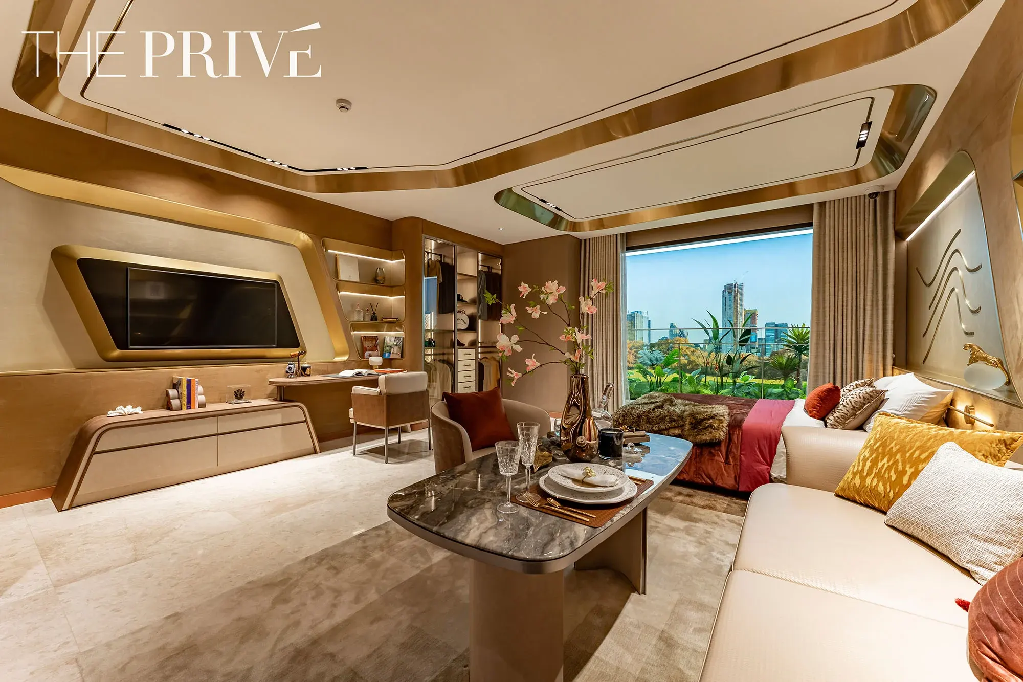 Nhà mẫu căn 1 phòng ngủ